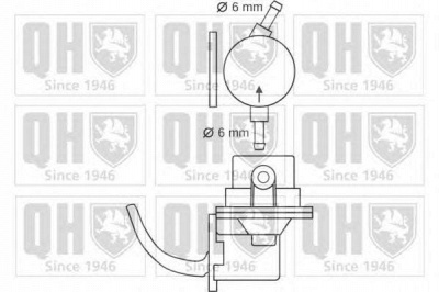 QUINTON HAZELL qfp20 -  Топливный насос